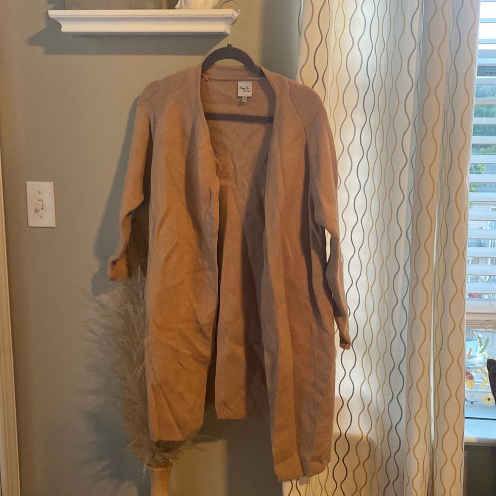 Tan Cardigan | Size S